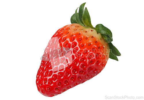 Image of Close-up of a Fresh Strawberry