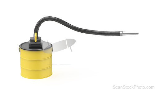Image of Yellow ash vacuum cleaner
