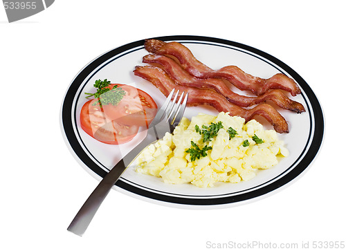 Image of Eggs and bacon