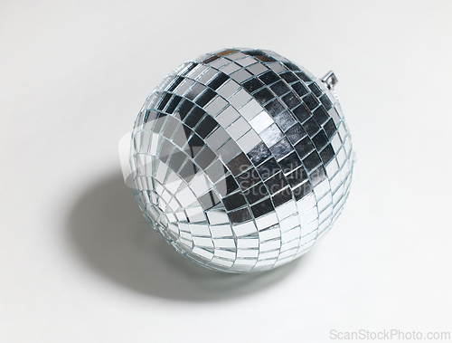 Image of Christmas mirror ball decoration