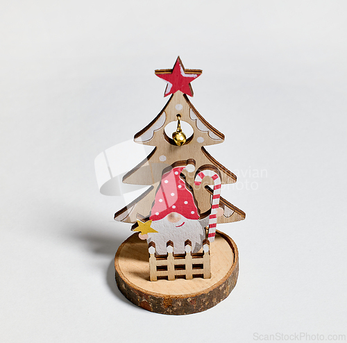 Image of wooden Christmas decoration
