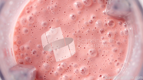 Image of pink milk shake