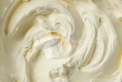 Image of whipped cream background
