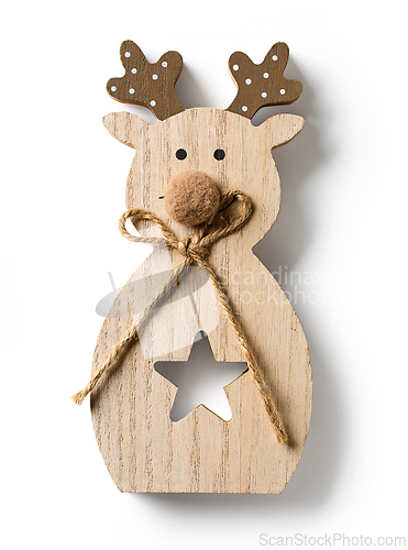 Image of wooden Christmas decoration