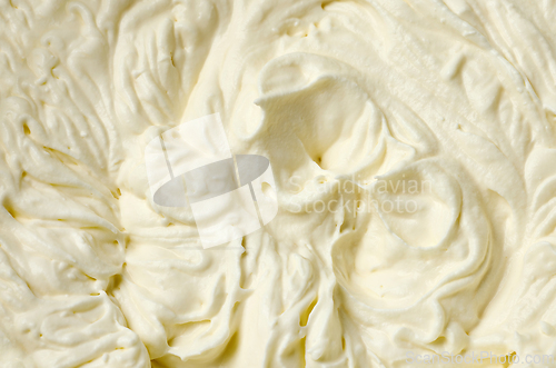 Image of whipped cream background