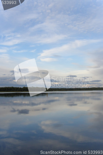 Image of lake and sky