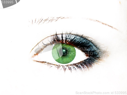 Image of green eye