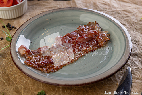 Image of Crispy bacon slice