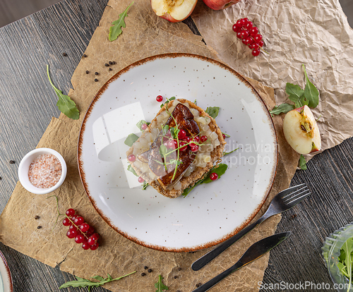 Image of French cuisine dish