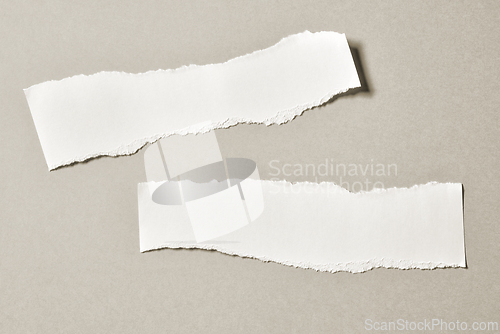 Image of grey color torn paper background