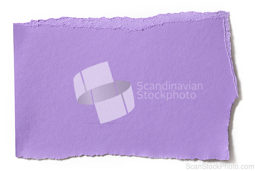 Image of purple color torn paper background