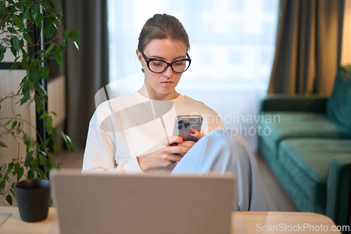 Image of Focused Remote Workflow in a Soft Morning Glow