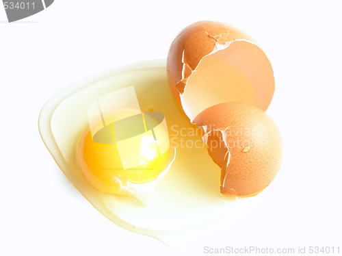 Image of Broken egg