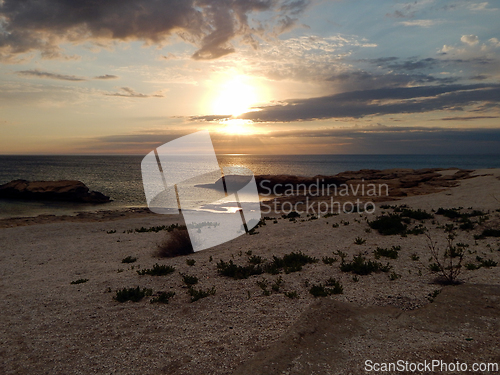 Image of Shell coast of the Caspian Sea.