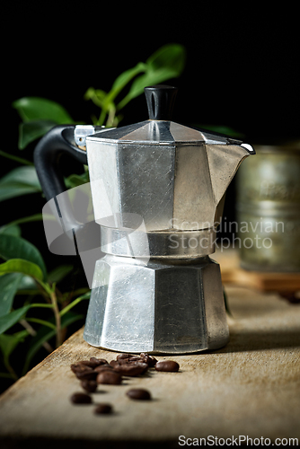 Image of Mocha coffee pot