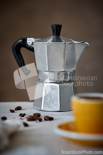 Image of Mocha coffee pot