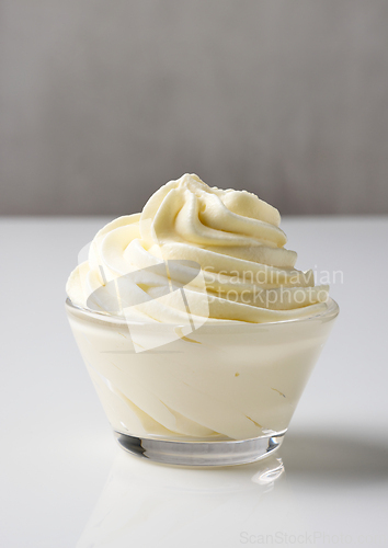 Image of bowl of whipped cream