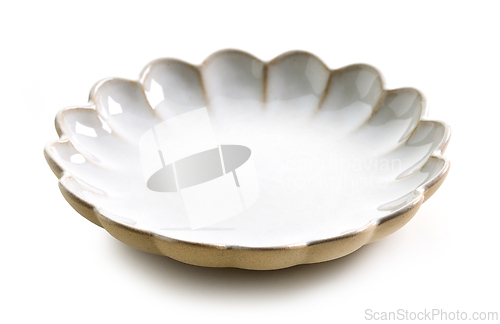 Image of empty new decorative plate
