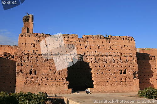 Image of Palais el-Badi in Marrakech, Morocco
