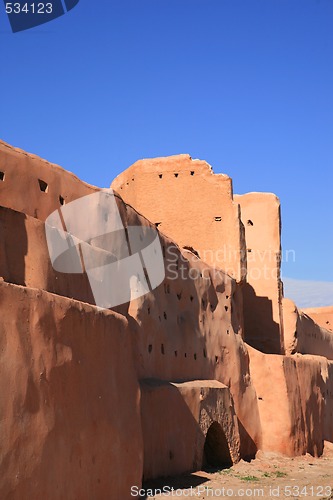 Image of Old city wall in Marrakech