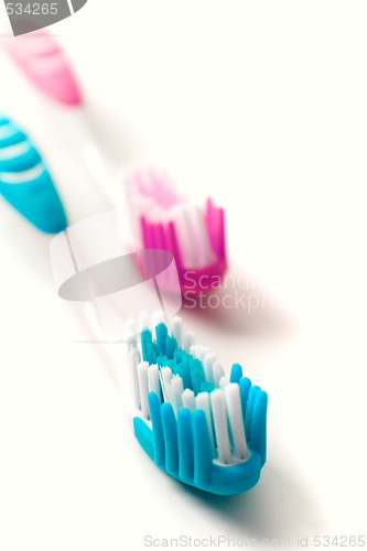 Image of two toothbrushes