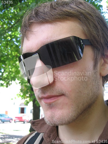 Image of boy with sunglasses