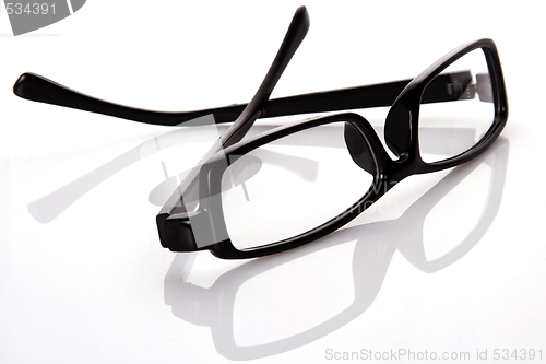 Image of Black Frame Eyeglasses