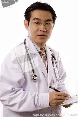 Image of Asian Doctor Portrait