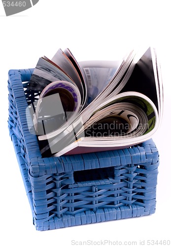 Image of basket of Magazines