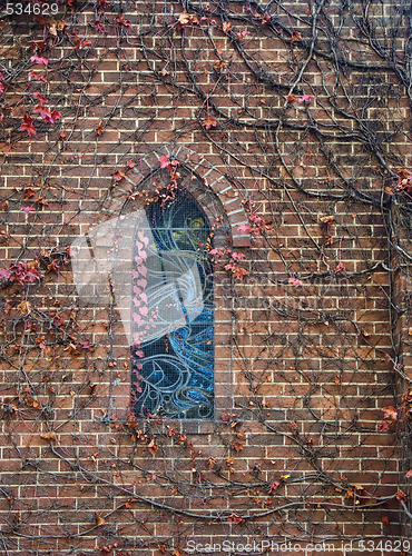 Image of old church window