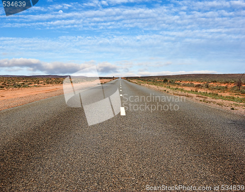 Image of long road ahead