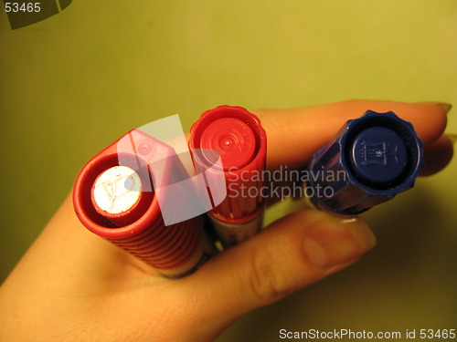 Image of markers