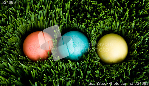 Image of Easter eggs
