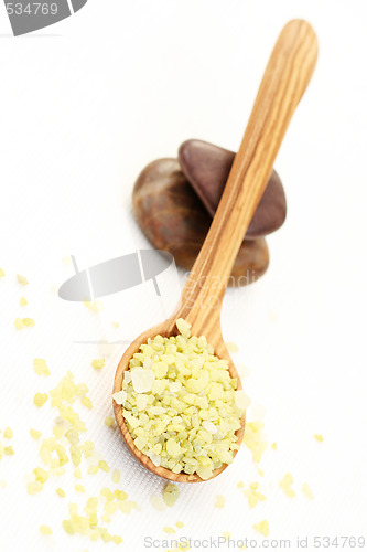 Image of natural bath salt