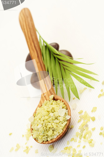 Image of natural bath salt