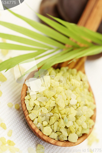 Image of natural bath salt