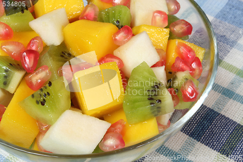 Image of Mango, kiwi, pomegranate