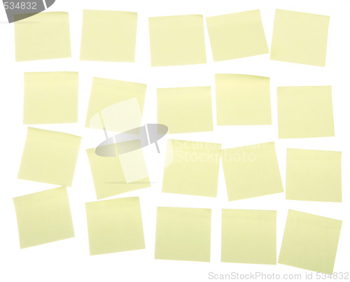 Image of post it notes