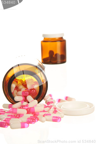 Image of pills and bottles