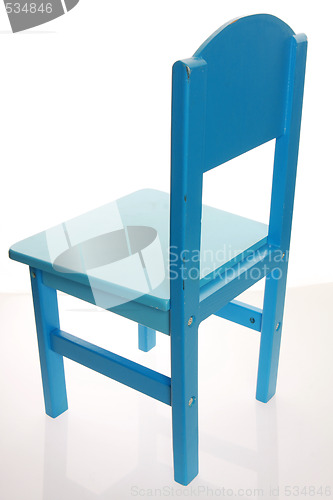 Image of blue chair