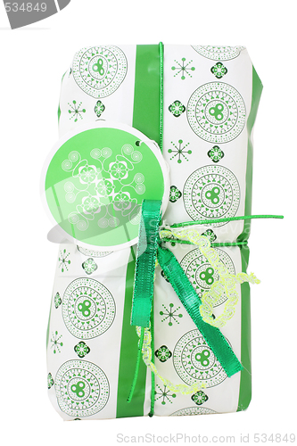 Image of green present
