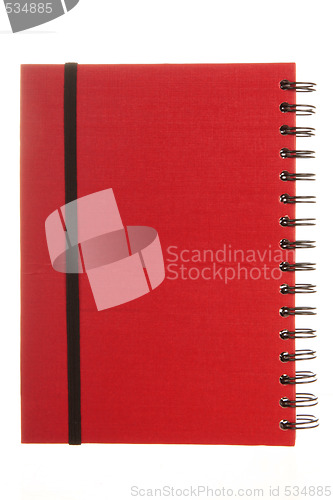 Image of closed notebook