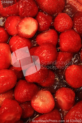 Image of strawberry pile