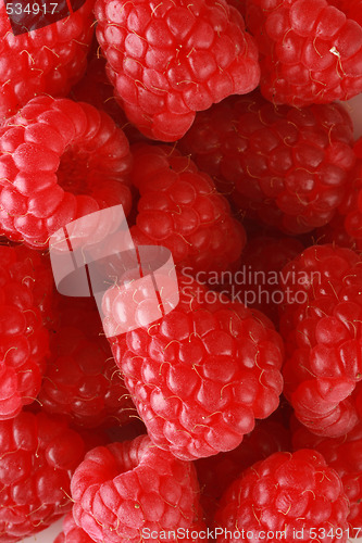 Image of raspberry background