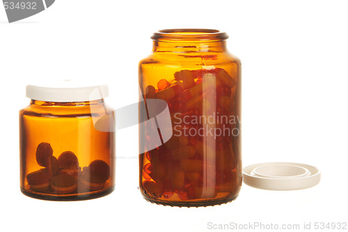 Image of pill bottles