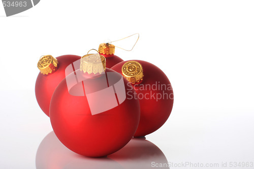 Image of decorative christmas balls