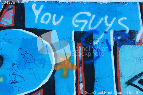 Image of grafitti wall