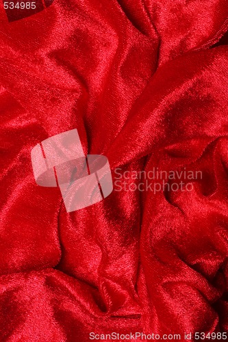 Image of red felt background