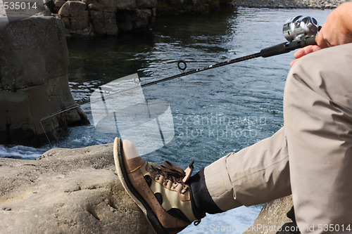 Image of leisure fishing