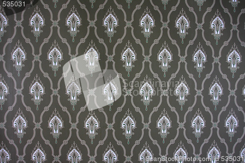 Image of antique wallpape